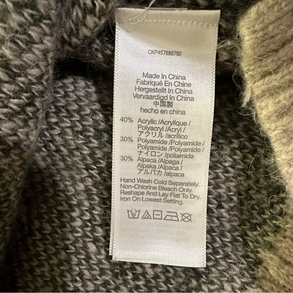 Madewell sweater Thornton mock neck pullover sweater